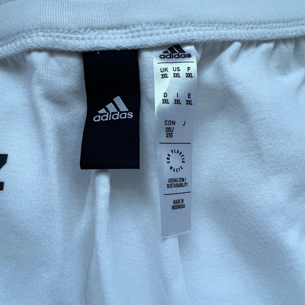 Adidas M ZNE Premium Shorts White Mens Size 3XL IN5098 Multi Sport Athletic New